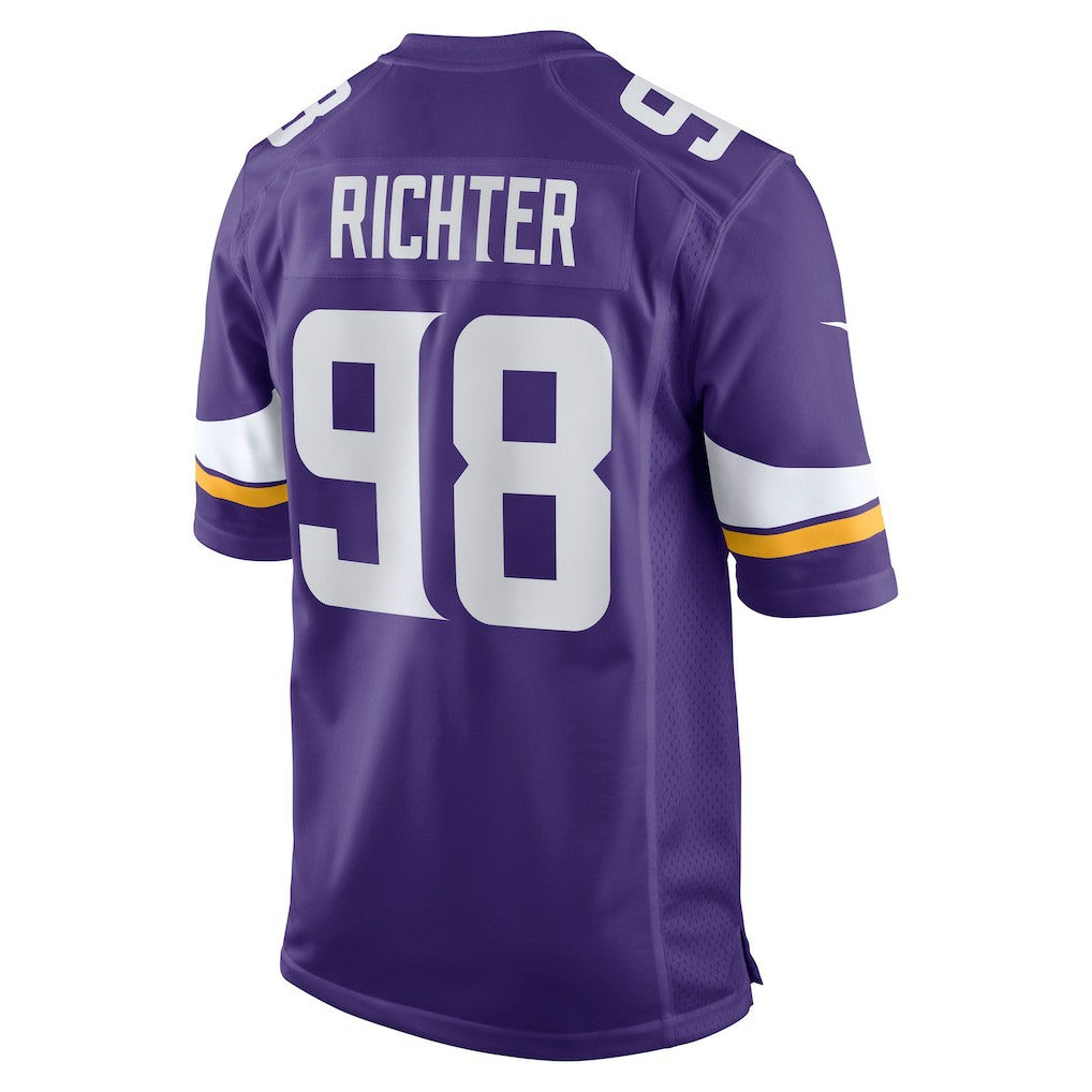 Minnesota Vikings Bo Richter  Team Game Jersey | NFL Outlet