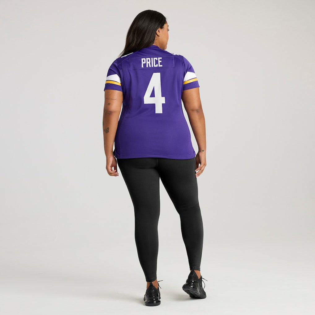 Minnesota Vikings Myles Price  Women's Team Game Jersey | NFL Near me