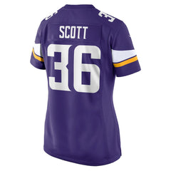 Minnesota Vikings Zavier Scott  Women's Team Game Jersey | NFL Outlet