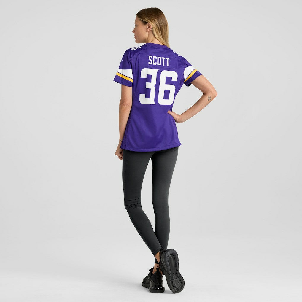 Minnesota Vikings Zavier Scott  Women's Team Game Jersey | NFL Outlet