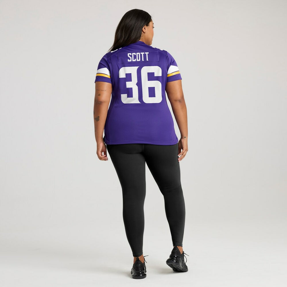 Minnesota Vikings Zavier Scott  Women's Team Game Jersey | NFL Outlet