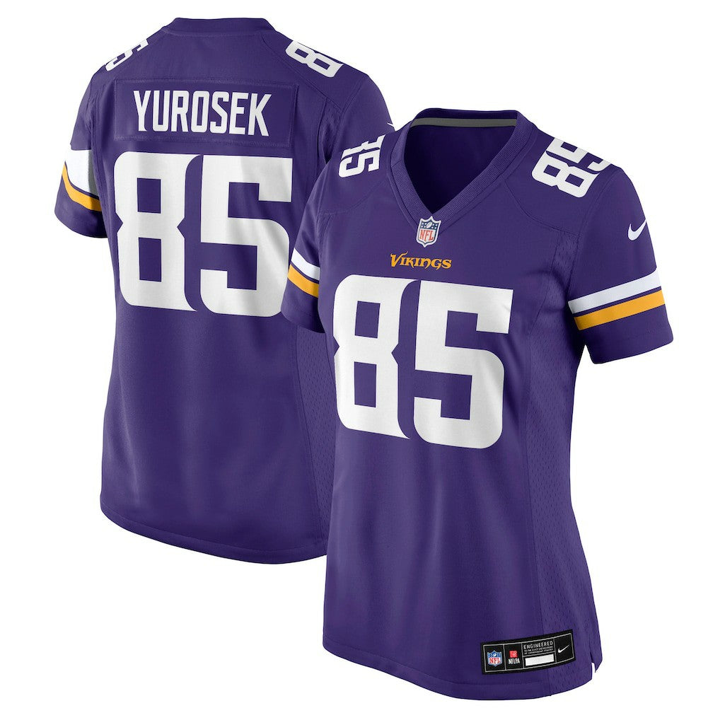 Minnesota Vikings Ben Yurosek  Women's Team Game Jersey | NFL Hot