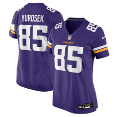 Minnesota Vikings Ben Yurosek  Women's Team Game Jersey | NFL Hot