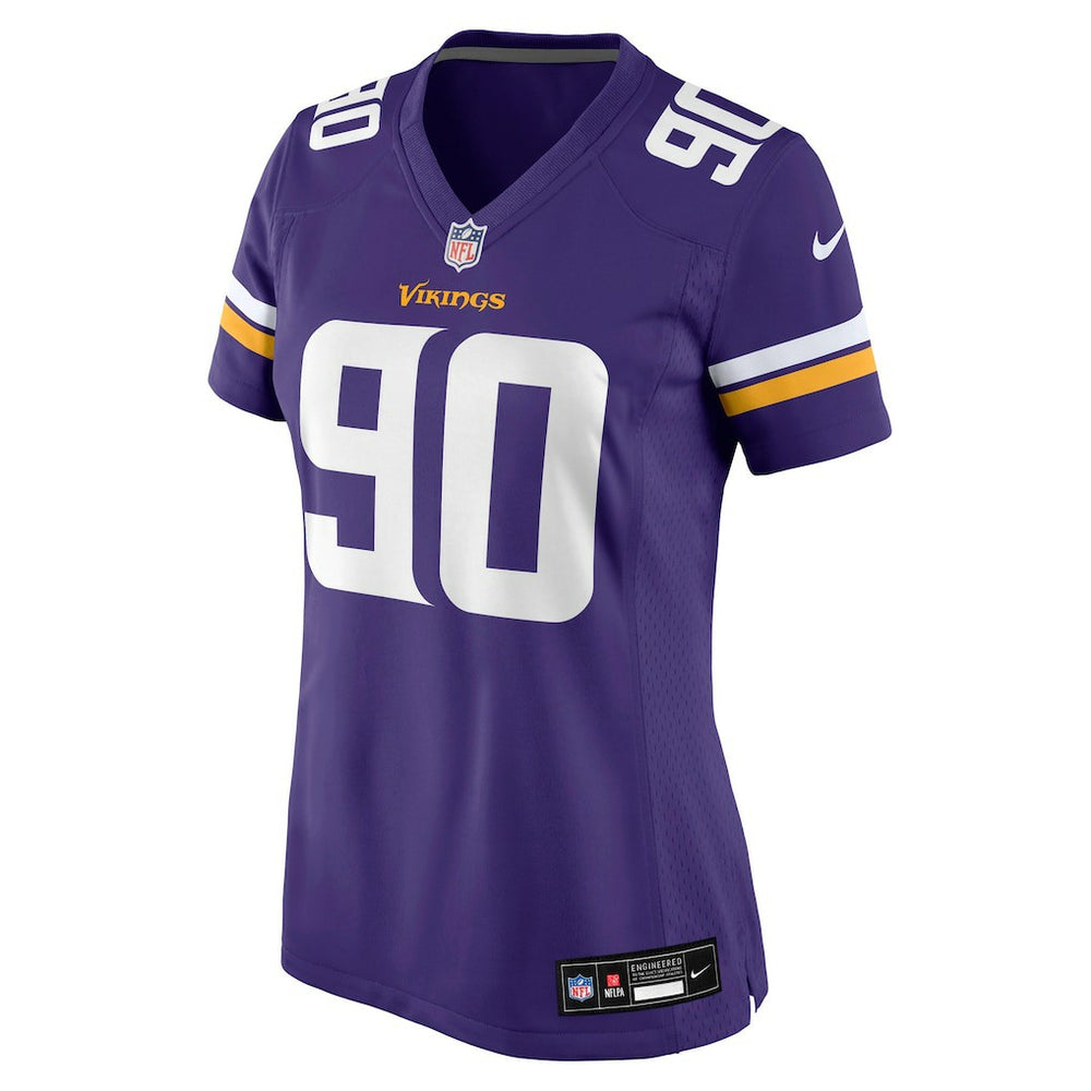 Minnesota Vikings Tyrion Ingram-Dawkins  Women's Team Game Jersey | NFL US