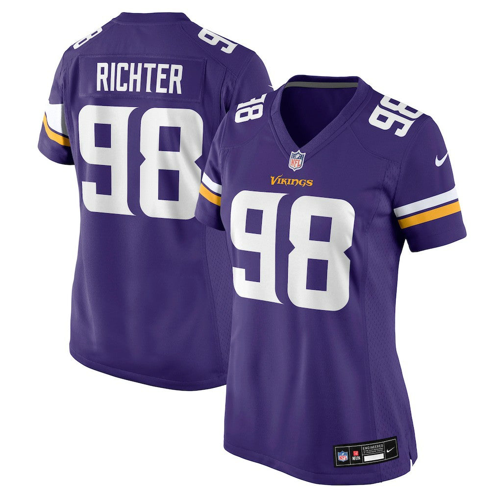 Minnesota Vikings Bo Richter  Women's Team Game Jersey | NFL Sale