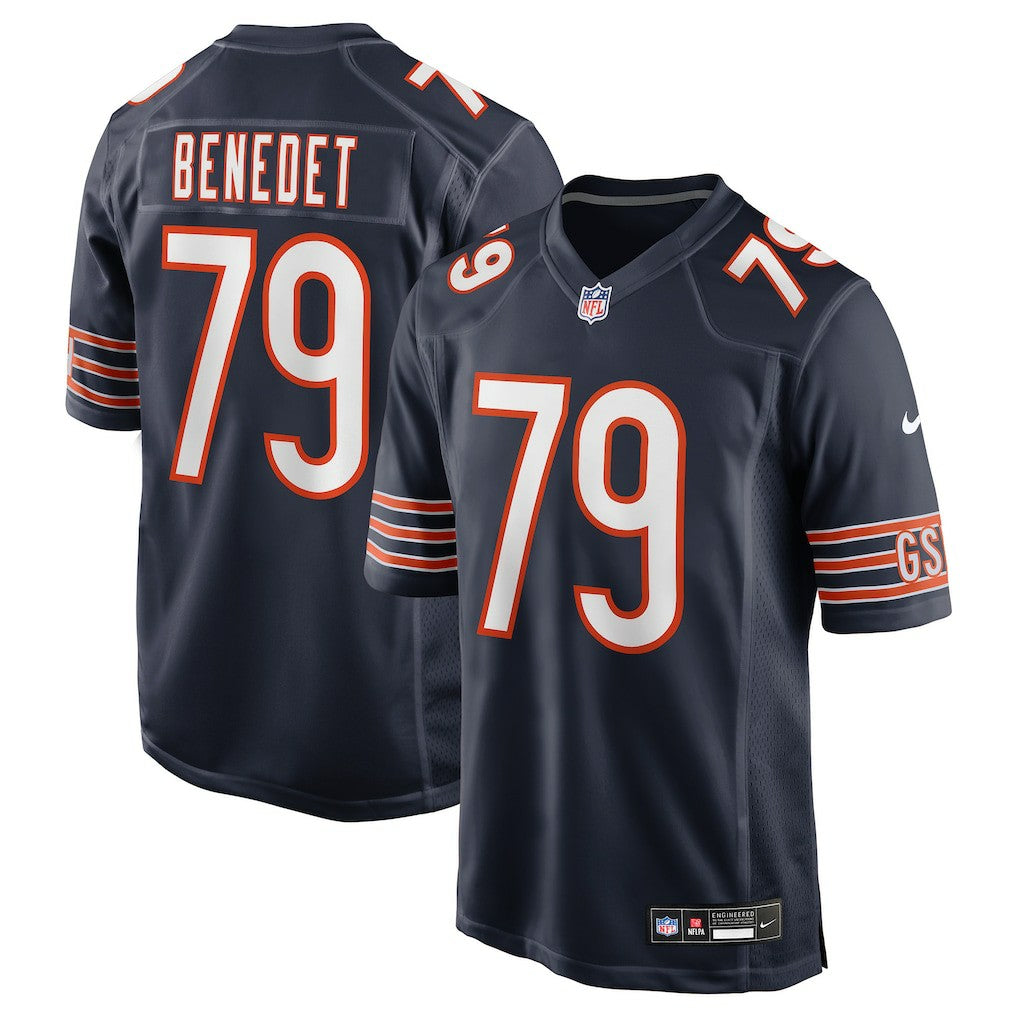 Chicago Bears Theo Benedet  Team Game Jersey | NFL Sale