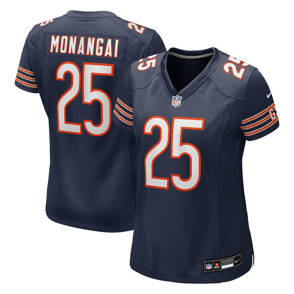 Chicago Bears Kyle Monangai  Women's Team Game Jersey | NFL New