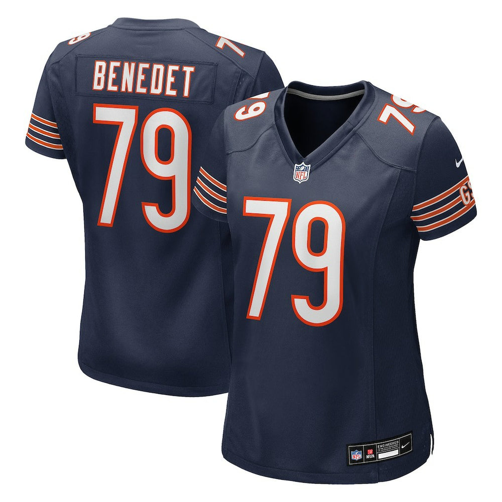 Chicago Bears Theo Benedet  Women's Team Game Jersey | NFL Hot