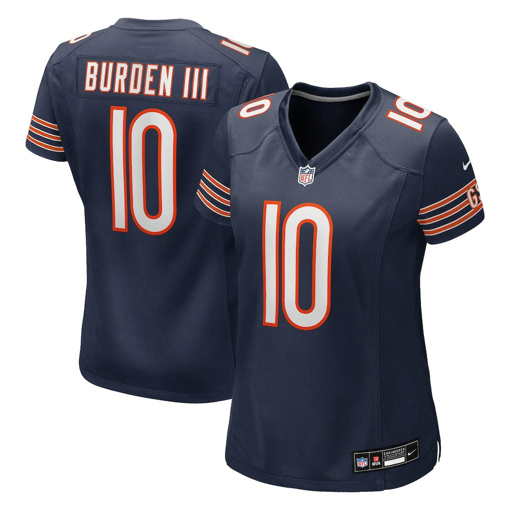 Chicago Bears Luther Burden III  Women's Team Game Jersey | NFL Discount