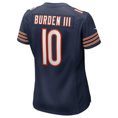 Chicago Bears Luther Burden III  Women's Team Game Jersey | NFL Discount