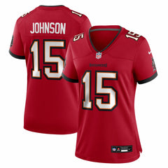 Tampa Bay Buccaneers Tez Johnson  Women's Team Game Jersey | NFL On sale