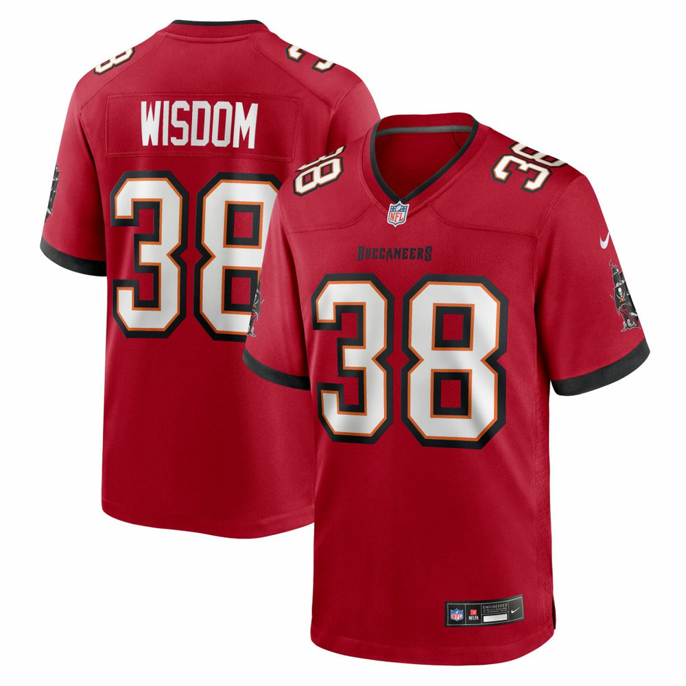 Tampa Bay Buccaneers Rashad Wisdom  Team Game Jersey | NFL US