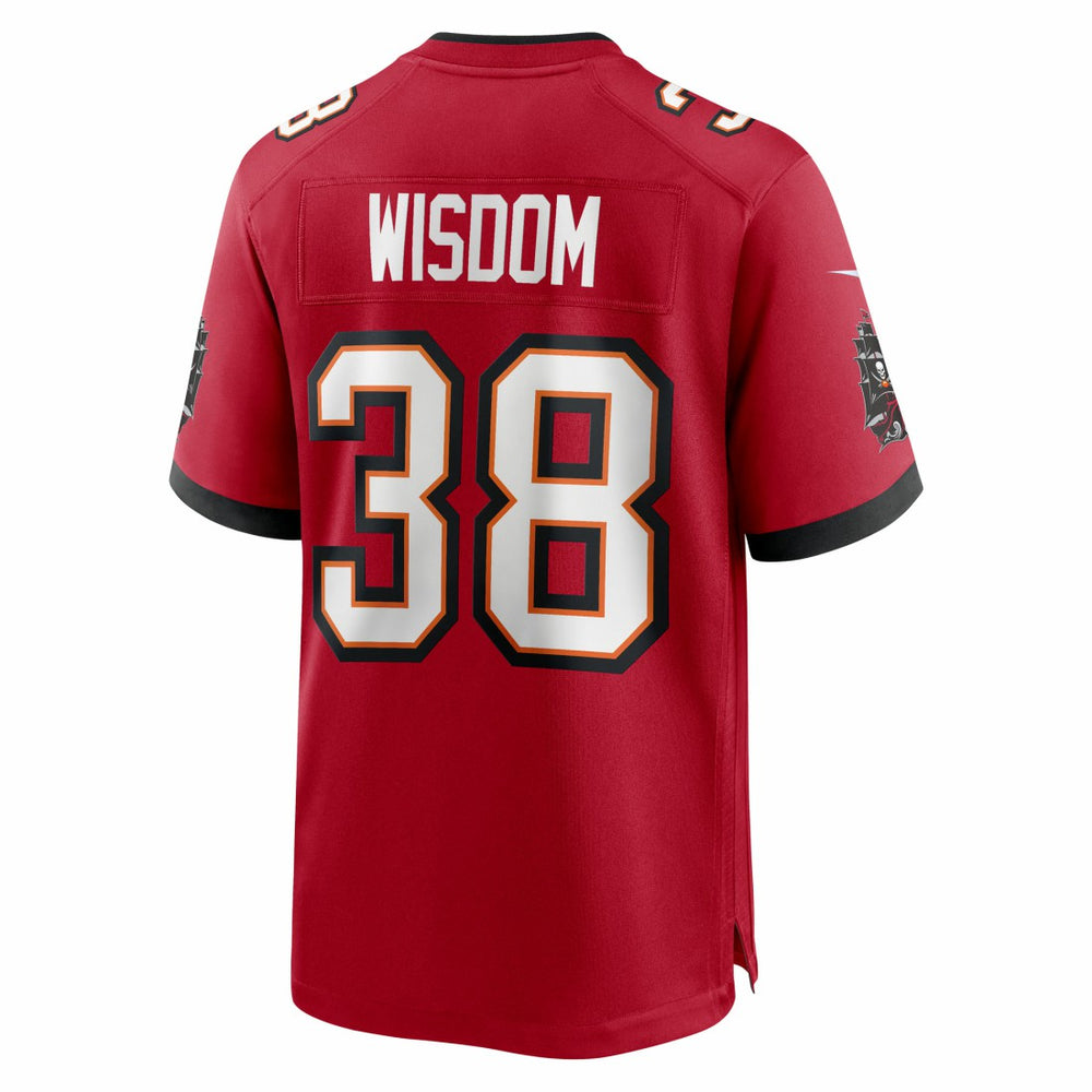 Tampa Bay Buccaneers Rashad Wisdom  Team Game Jersey | NFL US