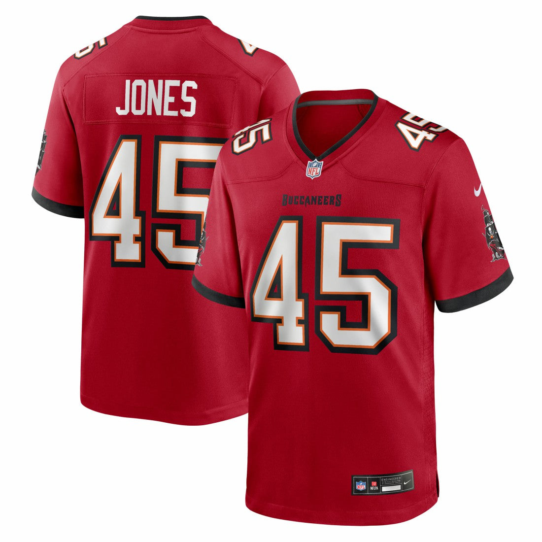 Tampa Bay Buccaneers Deion Jones  Team Game Jersey | NFL Online