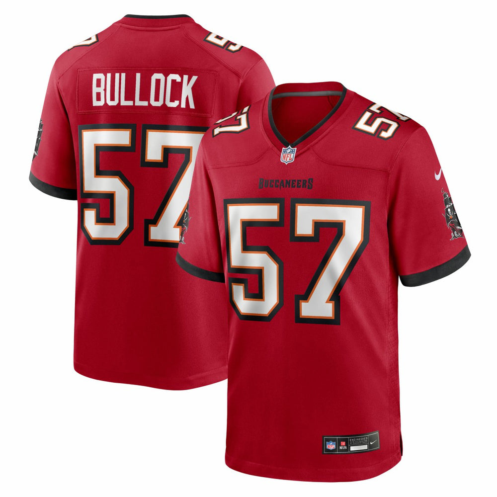 Tampa Bay Buccaneers John Bullock  Team Game Jersey | NFL On sale