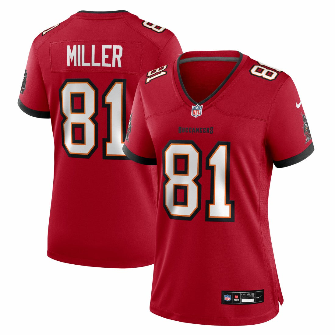Tampa Bay Buccaneers Ryan Miller  Women's Team Game Jersey | NFL New