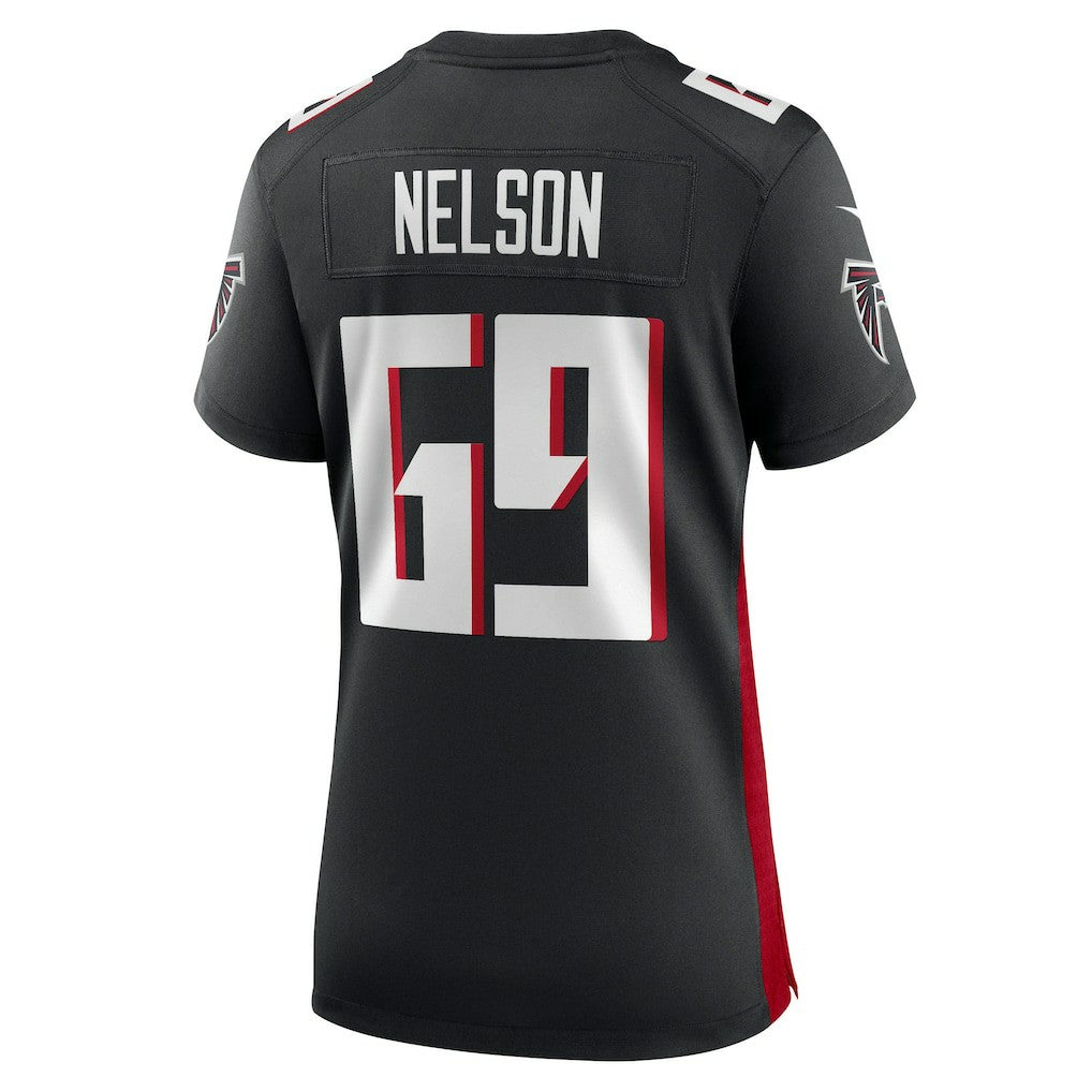 Atlanta Falcons Jack Nelson  Women's Team Game Jersey | NFL Outlet