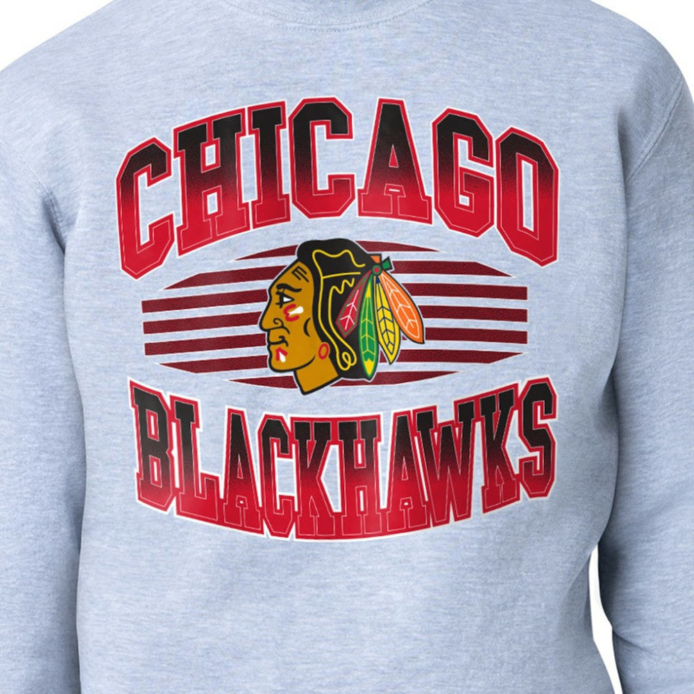 Chicago Blackhawks Starter Team Grit Graphic Fleece Pullover Sweatshirt -  NHL Sweatshirts