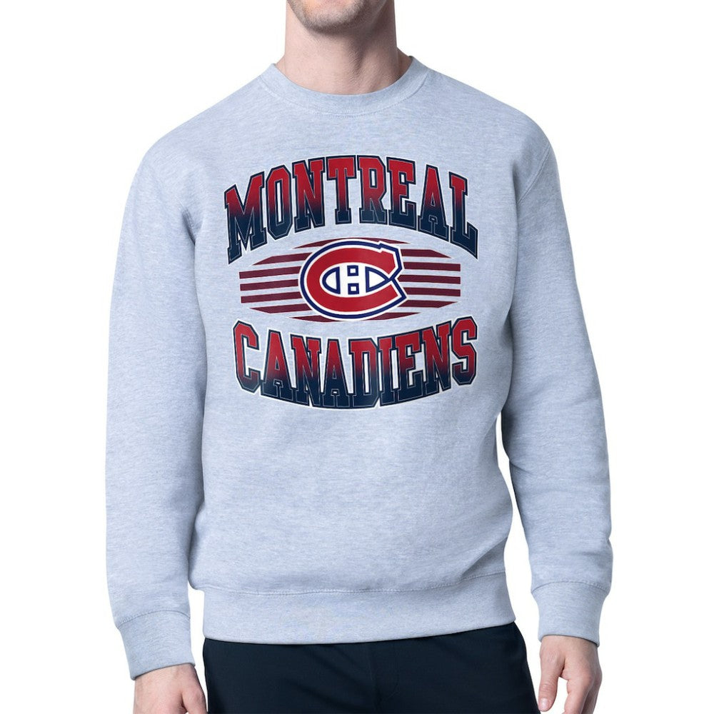Montreal Canadiens Starter Team Grit Graphic Fleece Pullover Sweatshirt -  NHL Sweatshirts
