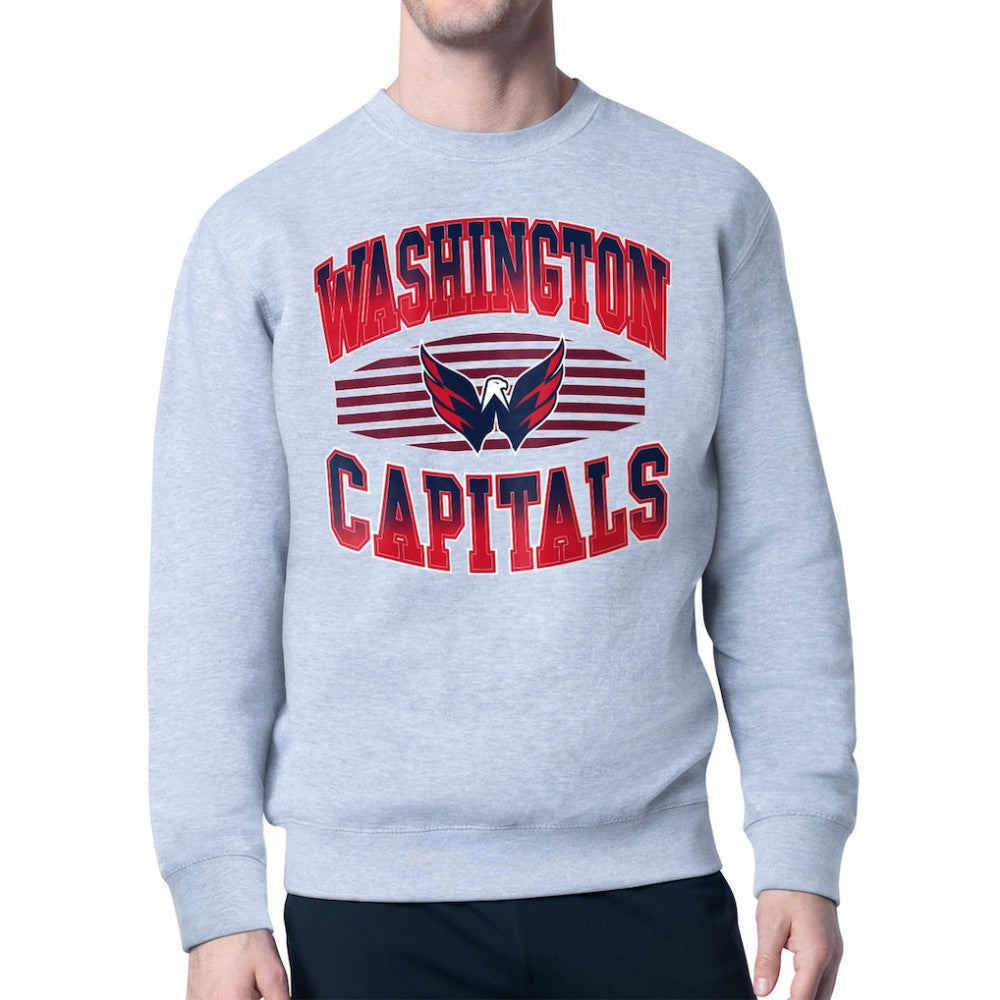 Washington Capitals Starter Team Grit Graphic Fleece Pullover Sweatshirt -  NHL Sweatshirts