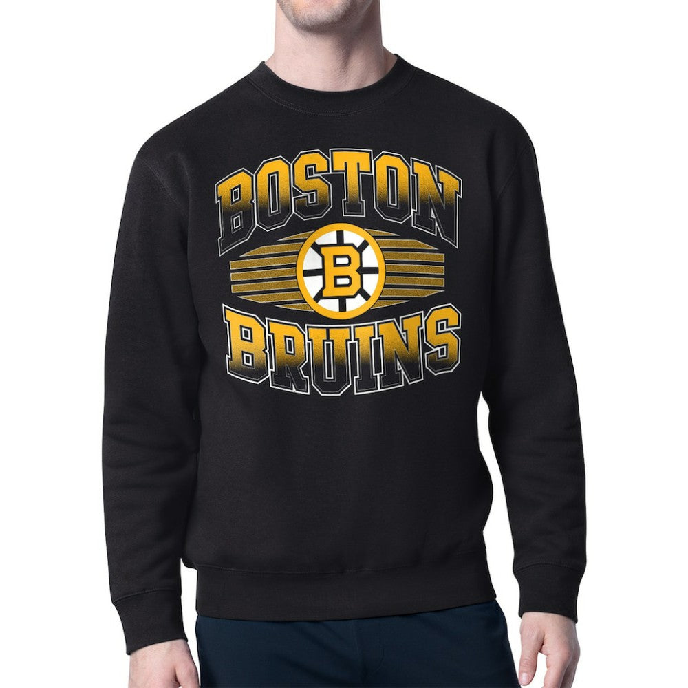 Boston Bruins Starter Team Grit Graphic Fleece Pullover Sweatshirt -  NHL Sweatshirts