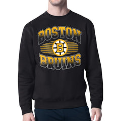 Boston Bruins Starter Team Grit Graphic Fleece Pullover Sweatshirt -  NHL Sweatshirts