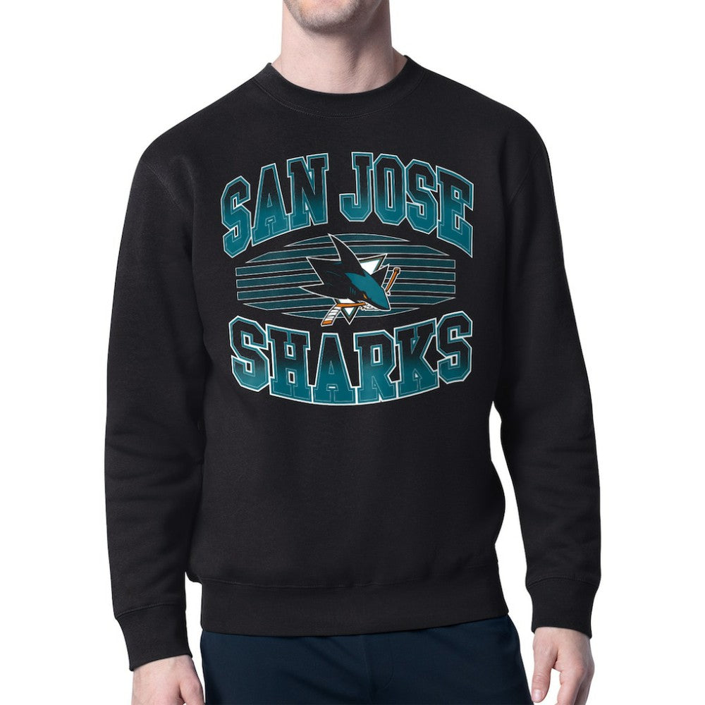 San Jose Sharks Starter Team Grit Graphic Fleece Pullover Sweatshirt -  NHL Sweatshirts