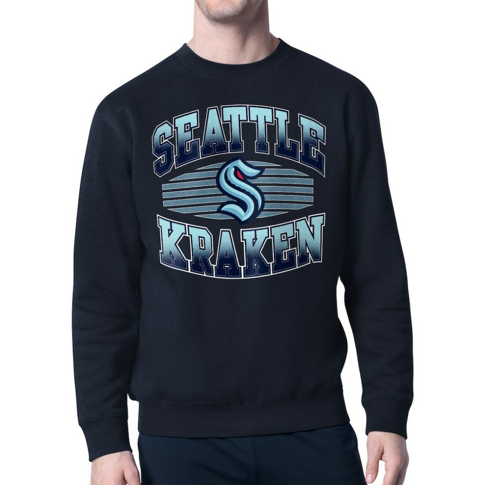 Seattle Kraken Starter Team Grit Graphic Fleece Pullover Sweatshirt -  NHL Sweatshirts