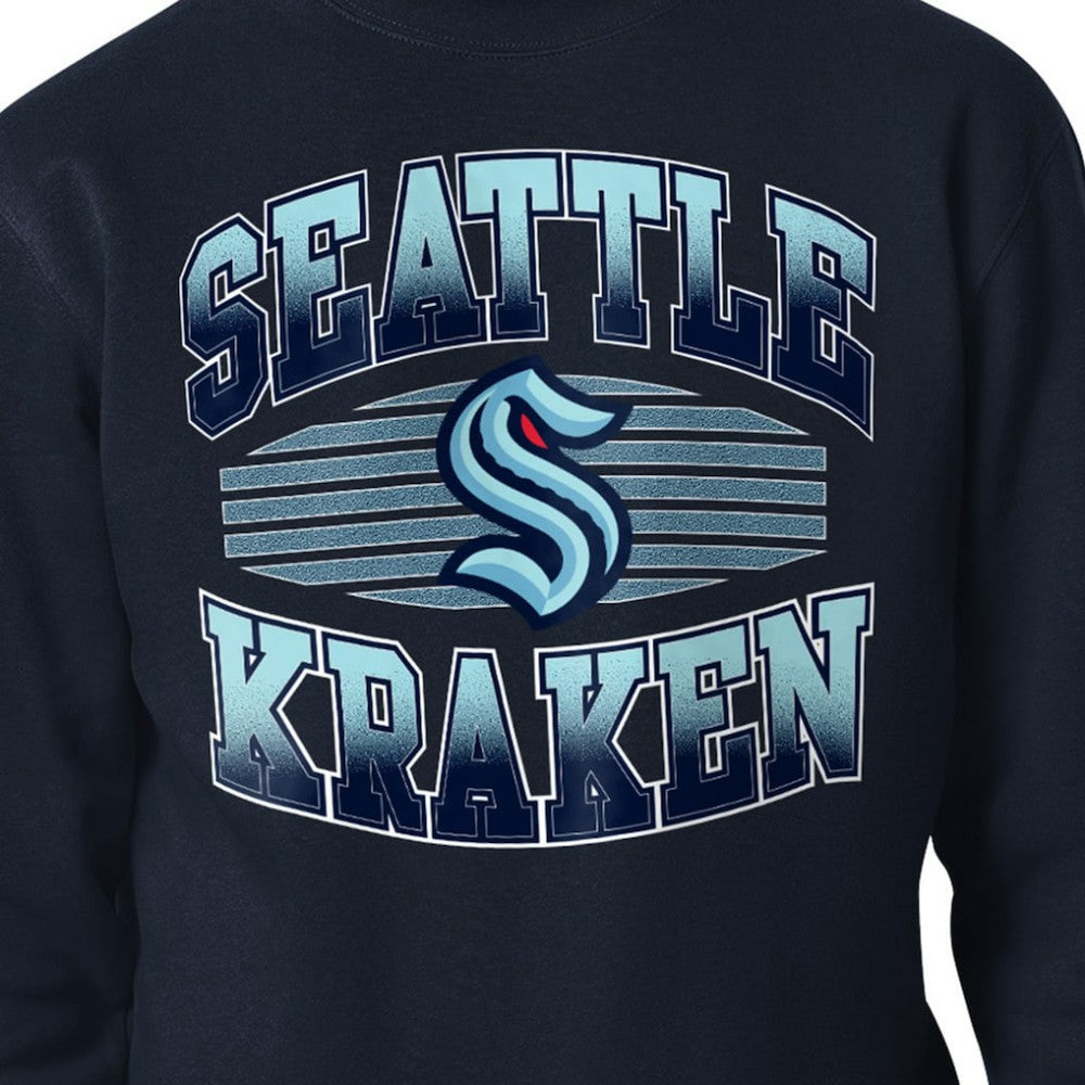 Seattle Kraken Starter Team Grit Graphic Fleece Pullover Sweatshirt -  NHL Sweatshirts
