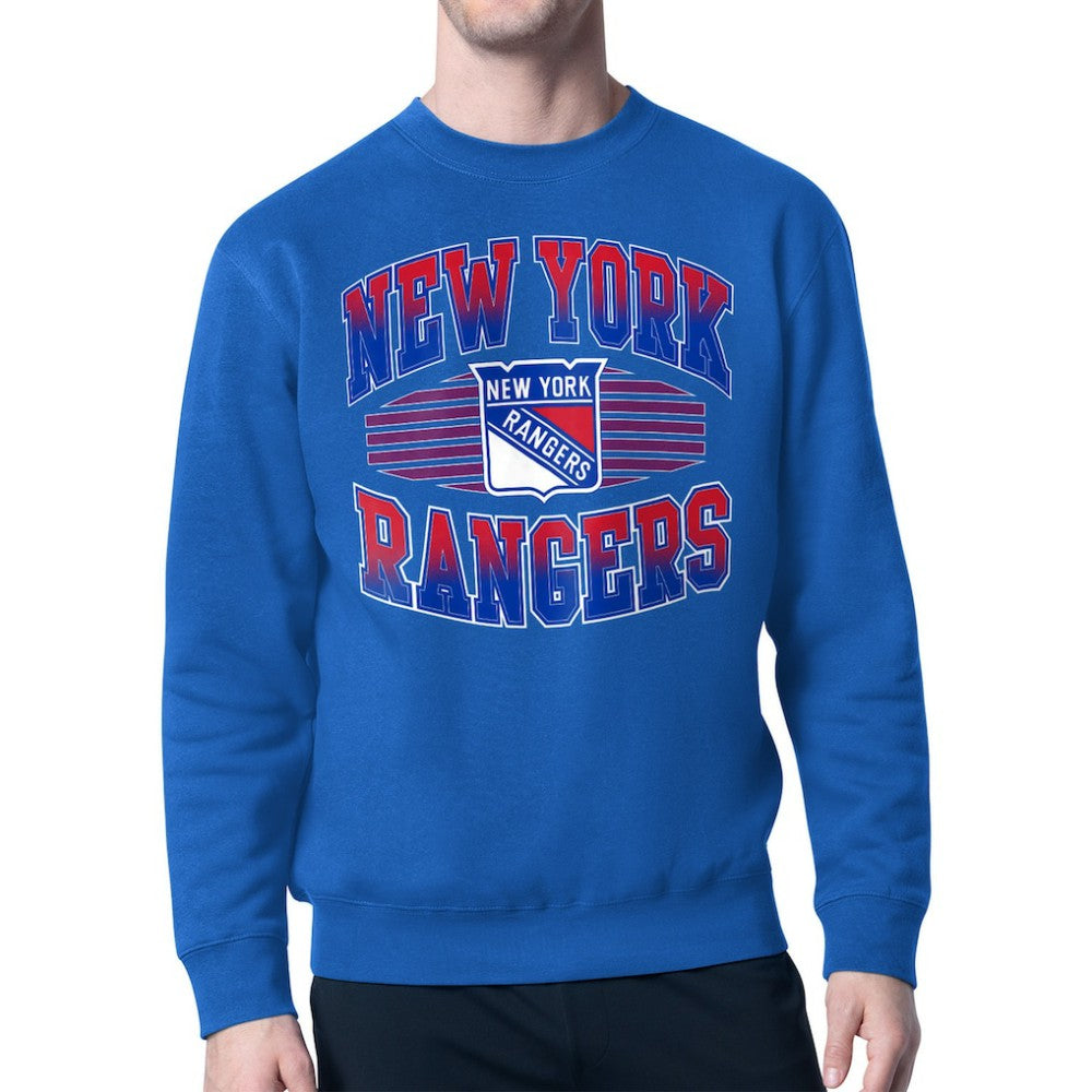 New York Rangers Starter Team Grit Graphic Fleece Pullover Sweatshirt -  NHL Sweatshirts