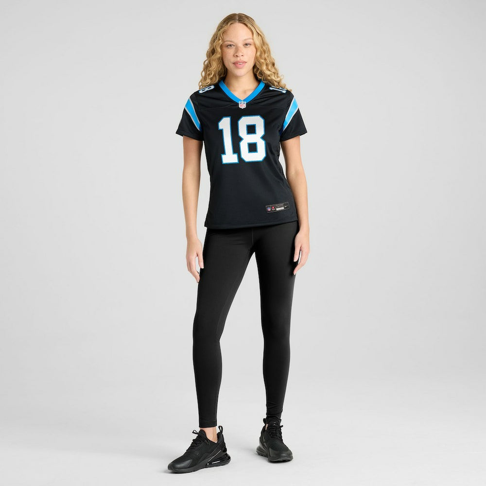 Carolina Panthers Jalen Coker  Women's Team Game Jersey | NFL New