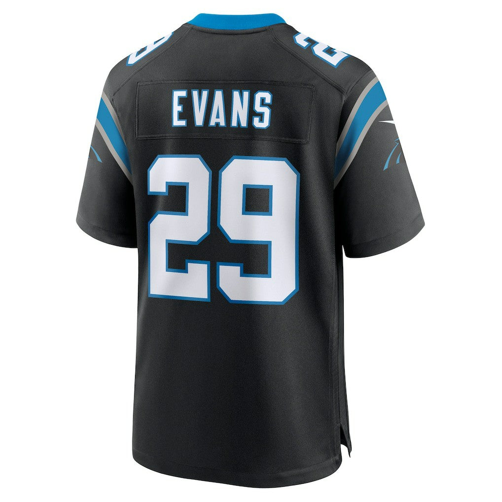Carolina Panthers Akayleb Evans  Team Game Jersey | NFL Sale