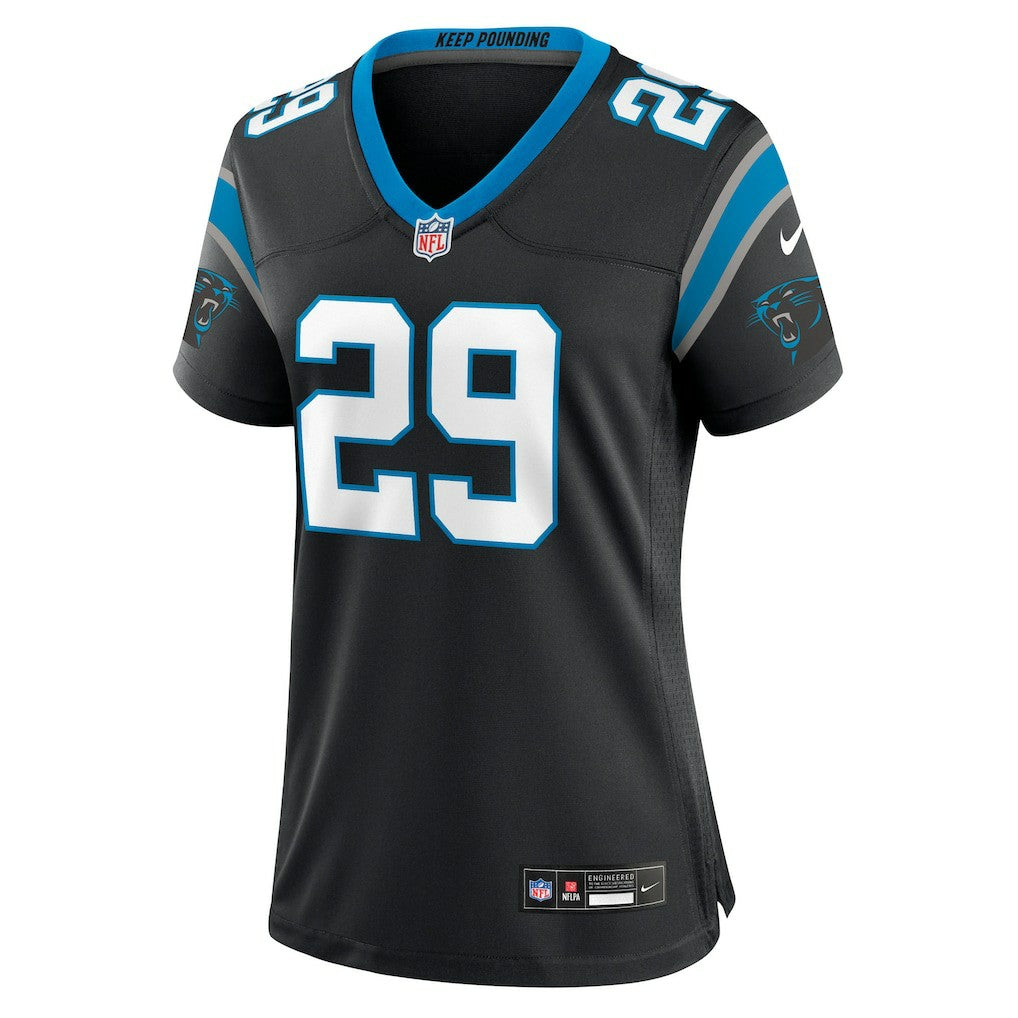 Carolina Panthers Akayleb Evans  Women's Team Game Jersey | NFL Online