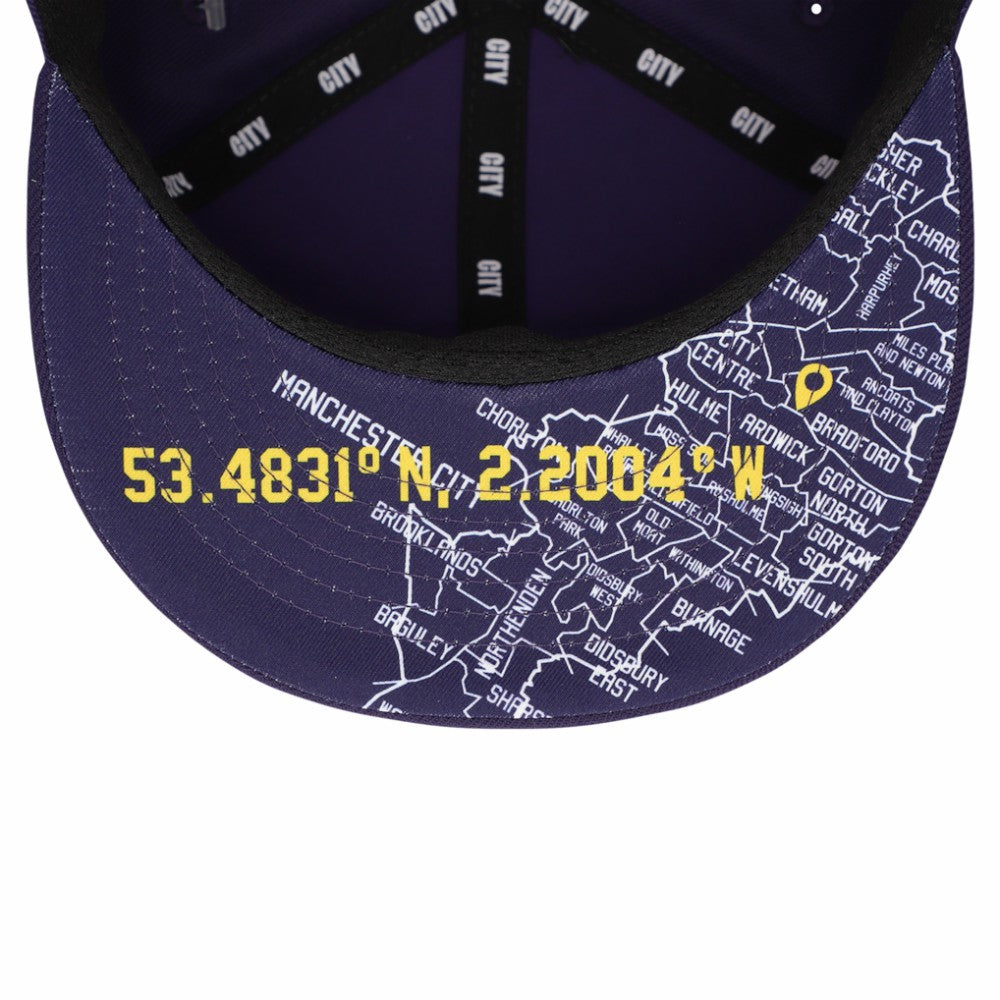 Manchester City Unisex Locale Snapback Hat