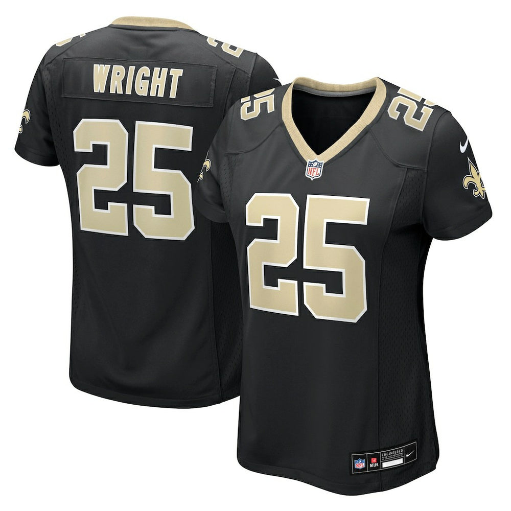 New Orleans Saints Rejzohn Wright  Women's Team Game Jersey | NFL New