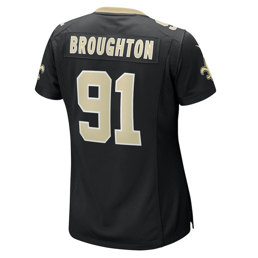 New Orleans Saints Vernon Broughton  Women's Team Game Jersey | NFL New