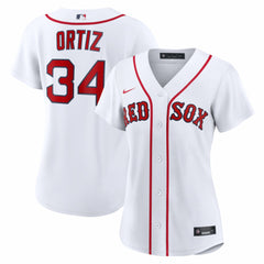 David Ortiz Boston Red Sox Nike Women's Home Replica Player Jersey - MLB Jerseys