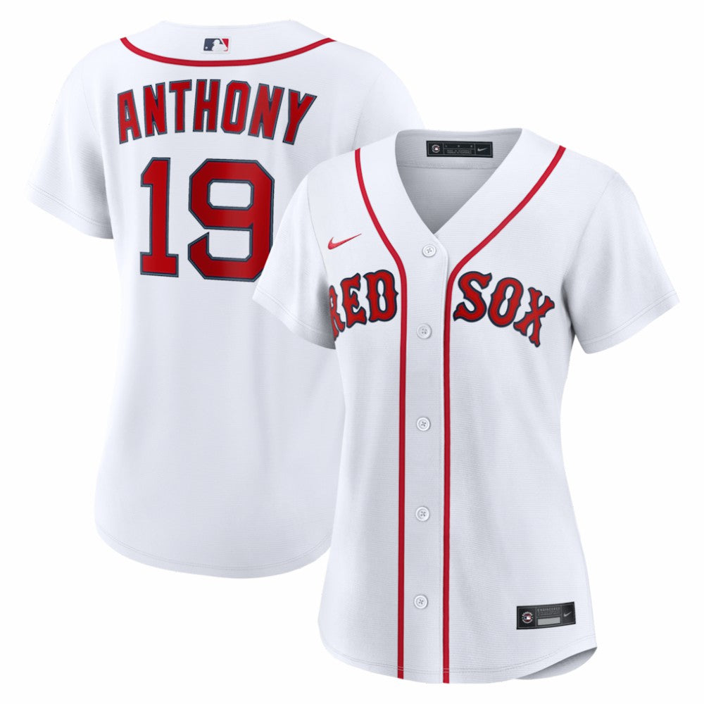 Roman Anthony Boston Red Sox Nike Women's Home Replica Player Jersey - MLB Jerseys
