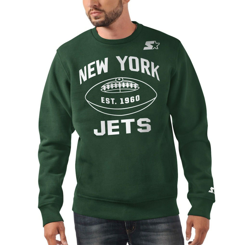 New York Jets Starter Classic Fleece Sweatshirt | NFL Hot