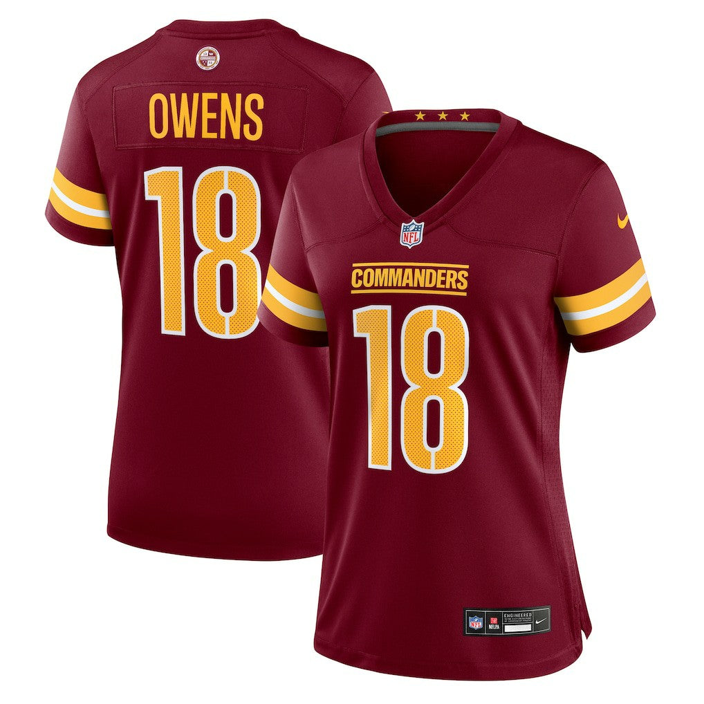 Washington Commanders Tyler Owens  Women's Team Game Jersey | NFL Online