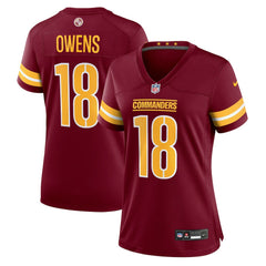 Washington Commanders Tyler Owens  Women's Team Game Jersey | NFL Online