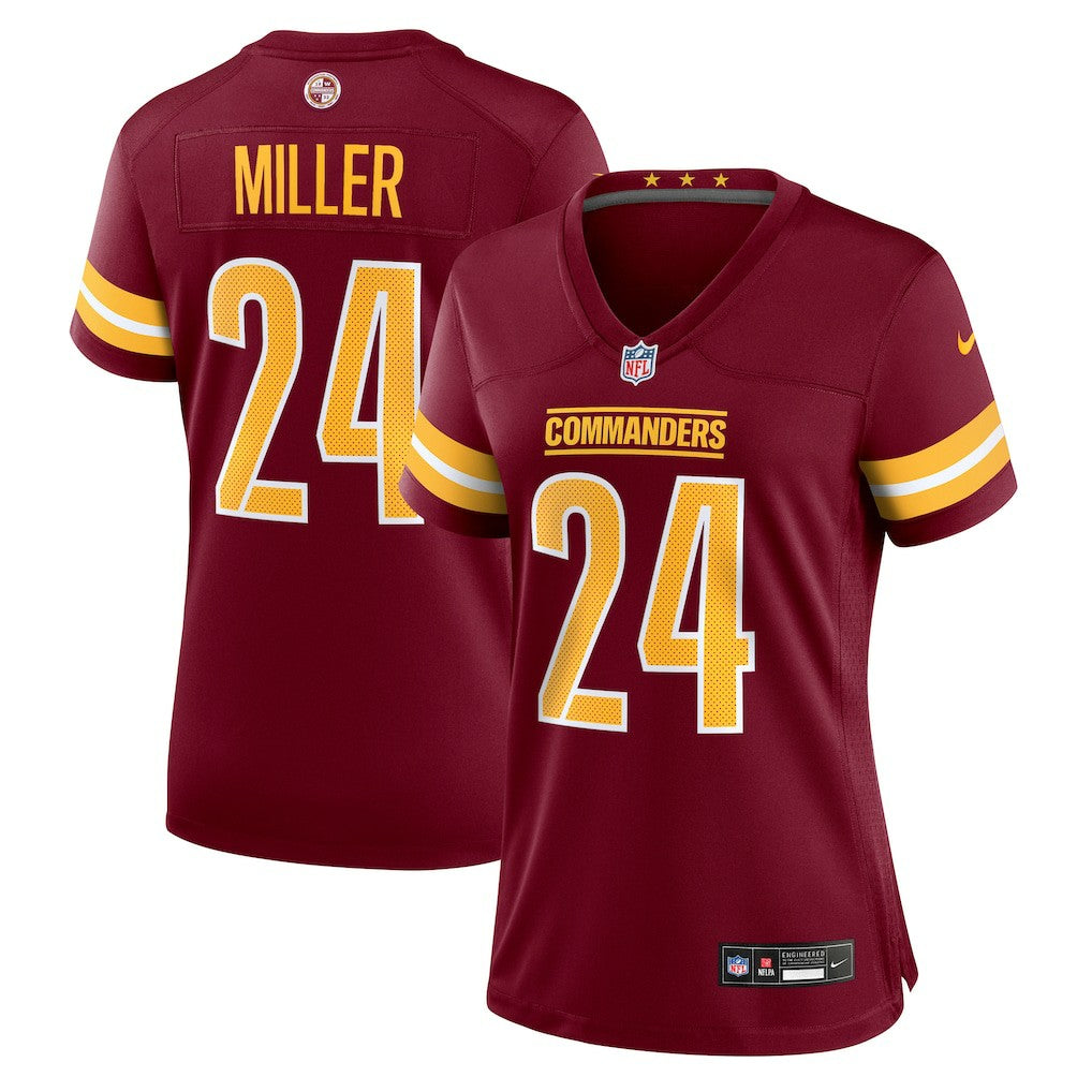Washington Commanders Von Miller  Women's Team Game Jersey | NFL Discount