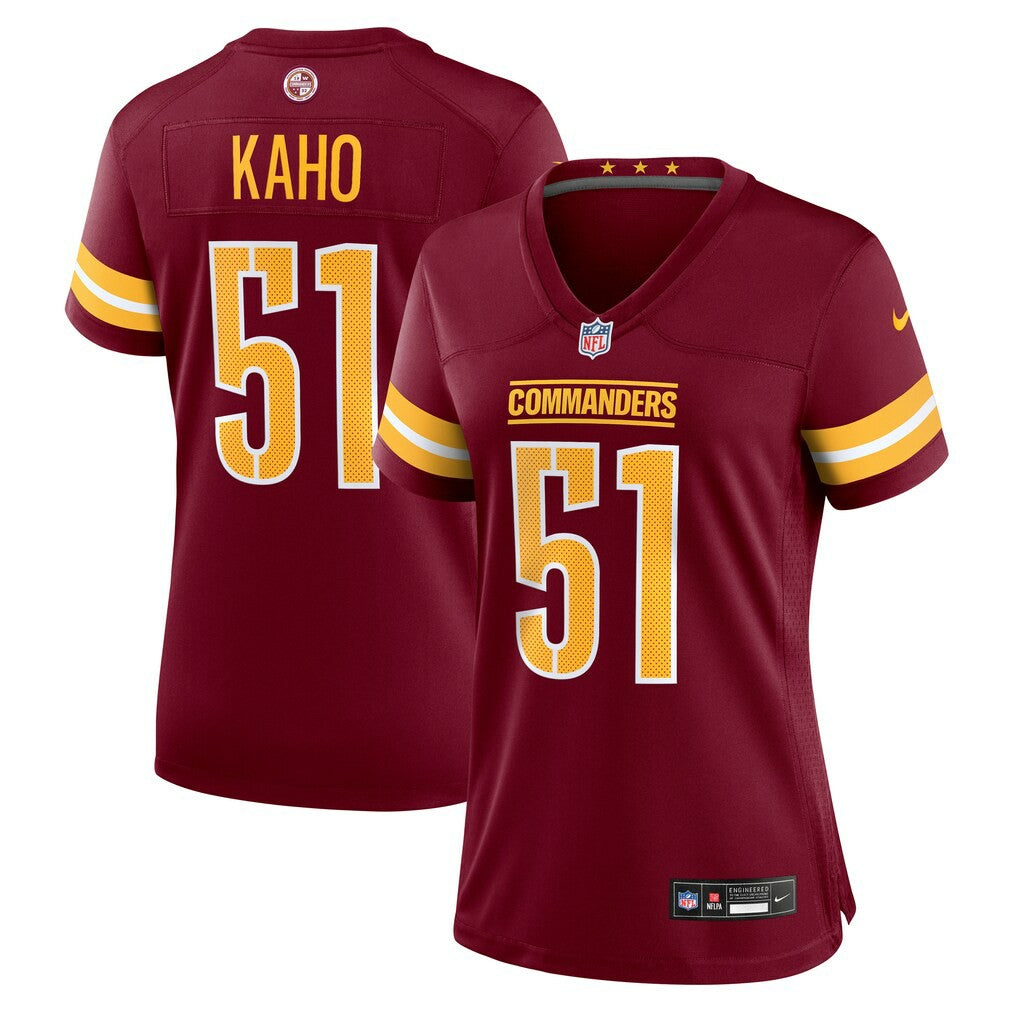 Washington Commanders Ale Kaho  Women's Team Game Jersey | NFL Sale
