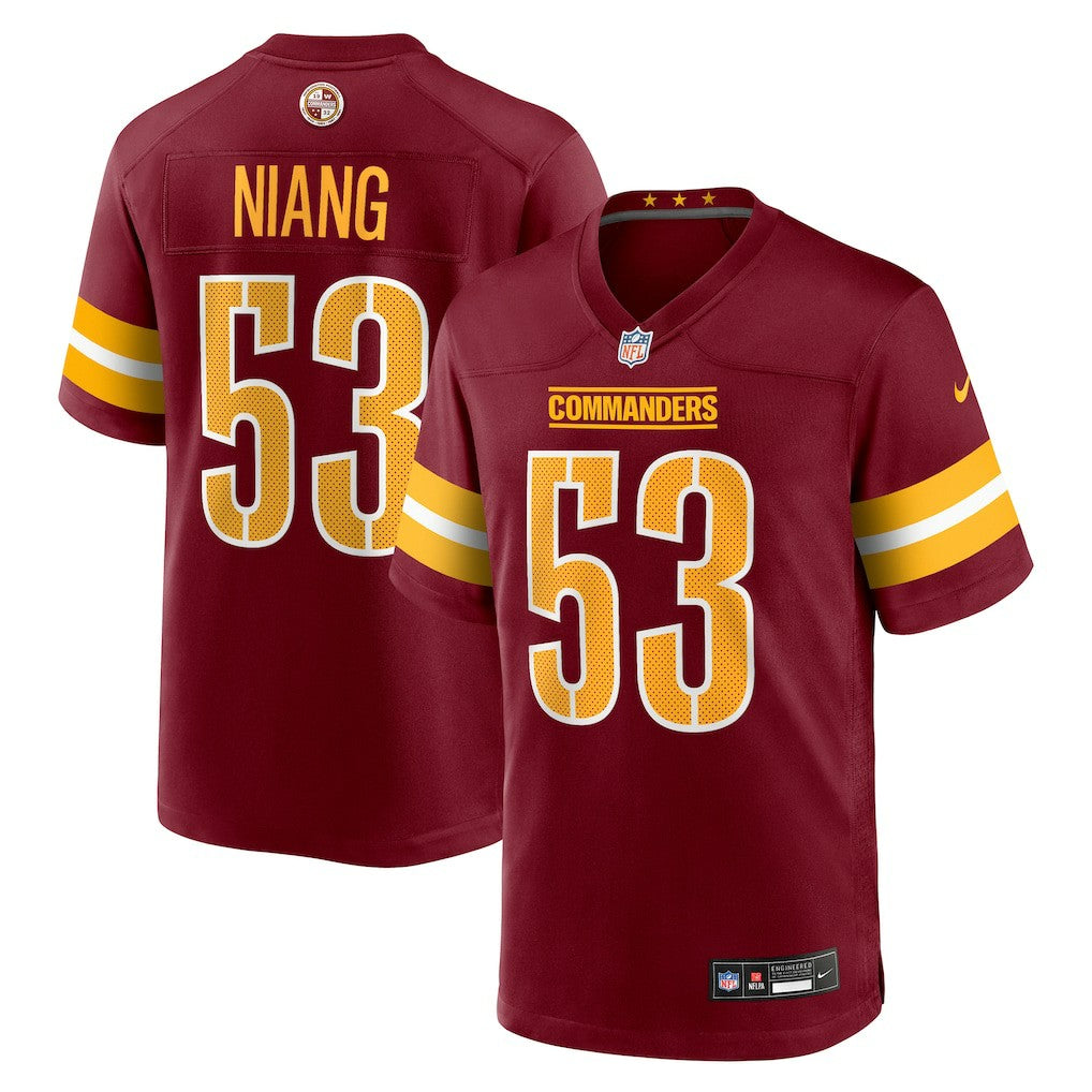 Washington Commanders Lucas Niang  Team Game Jersey | NFL Near me