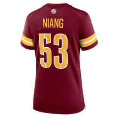 Washington Commanders Lucas Niang  Women's Team Game Jersey | NFL Online