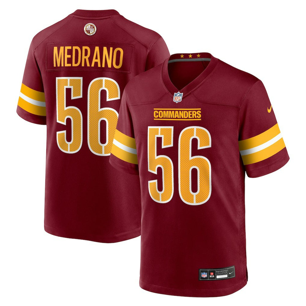 Washington Commanders Kain Medrano  Team Game Jersey | NFL Hot