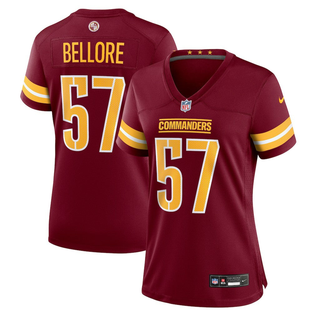 Washington Commanders Nick Bellore  Women's Team Game Jersey | NFL Discount