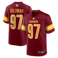 Washington Commanders Eddie Goldman  Team Game Jersey | NFL Hot