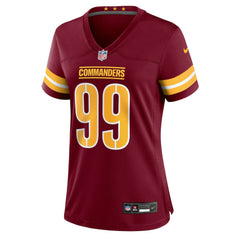 Washington Commanders Javon Kinlaw  Women's Team Game Jersey | NFL On sale
