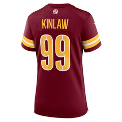 Washington Commanders Javon Kinlaw  Women's Team Game Jersey | NFL On sale